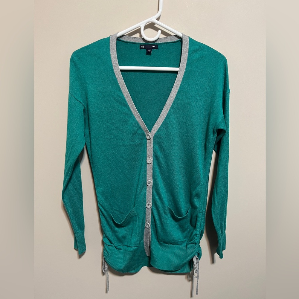 GAP Long-Sleeve Button-Up Cardigan, size S